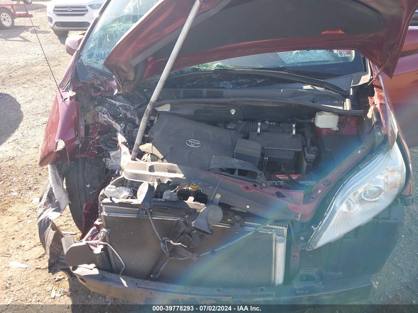 2012 Toyota Sienna Le V6 8 Passenger VIN: 5TDKK3DC3CS241481 Lot: 39778293