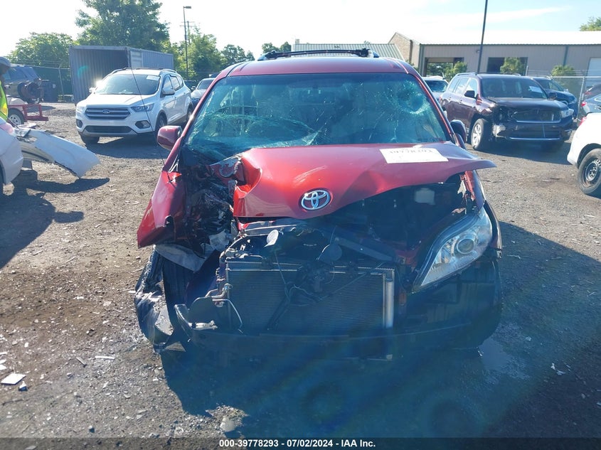 2012 Toyota Sienna Le V6 8 Passenger VIN: 5TDKK3DC3CS241481 Lot: 39778293