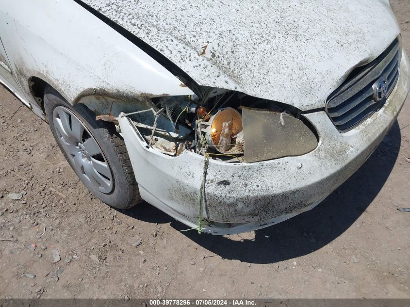 2004 Toyota Corolla Le VIN: JTDBR32EX42047099 Lot: 39778296