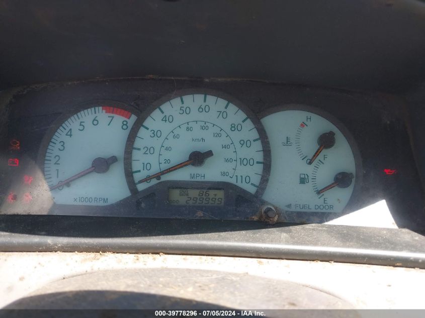 2004 Toyota Corolla Le VIN: JTDBR32EX42047099 Lot: 39778296