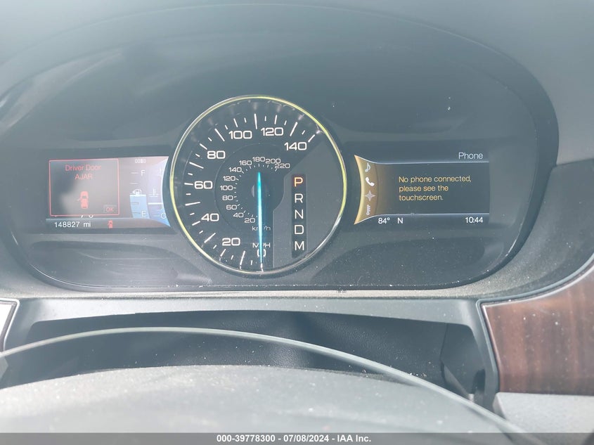 2012 Ford Edge Limited VIN: 2FMDK4KC8CBA44577 Lot: 39778300