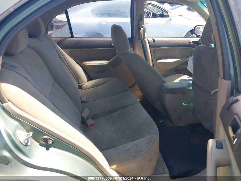 2003 Honda Civic Lx VIN: 2HGES16593H623028 Lot: 39778309