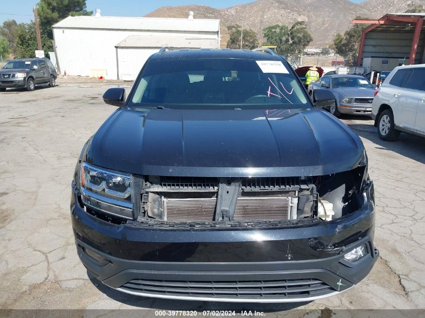 2018 Volkswagen Atlas 3.6L V6 Se VIN: 1V2CR2CA0JC565947 Lot: 39778320