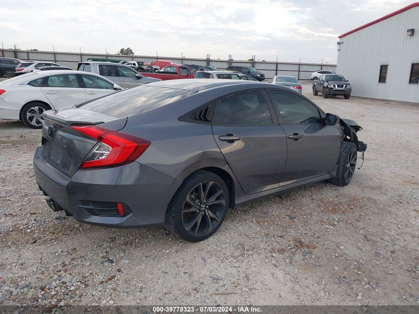 VIN 19XFC2F82KE029858 2019 HONDA CIVIC SPORT