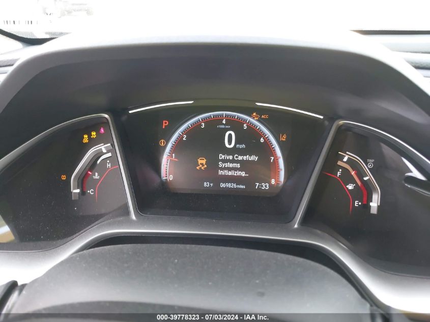 VIN 19XFC2F82KE029858 2019 HONDA CIVIC SPORT