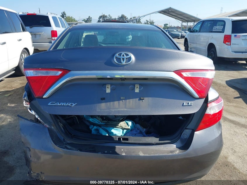 2016 Toyota Camry Le VIN: 4T1BF1FK3GU577822 Lot: 39778325