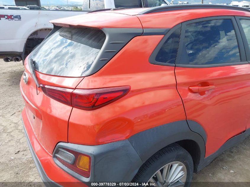 2020 Hyundai Kona Sel VIN: KM8K22AA7LU524602 Lot: 39778329