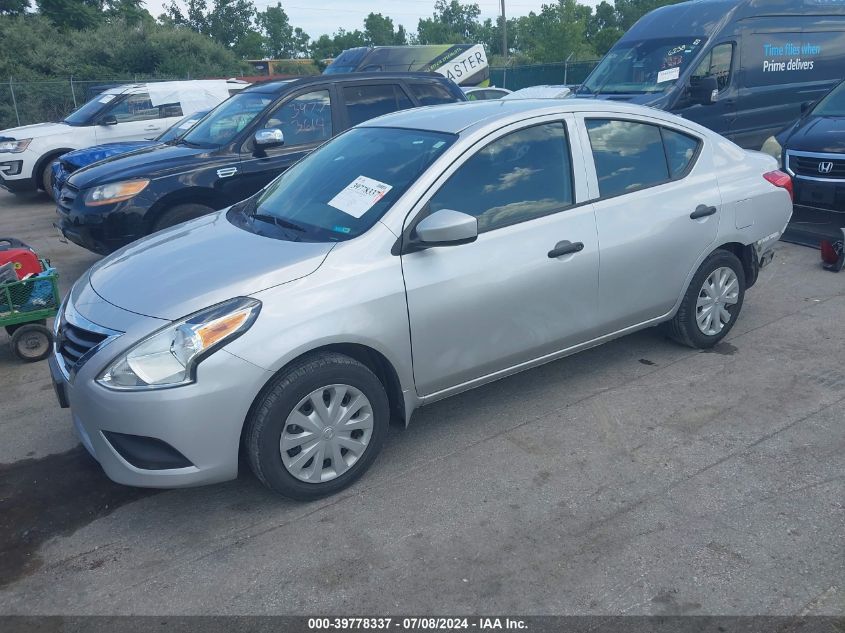 2017 Nissan Versa 1.6 S VIN: 3N1CN7AP0HL832152 Lot: 39778337