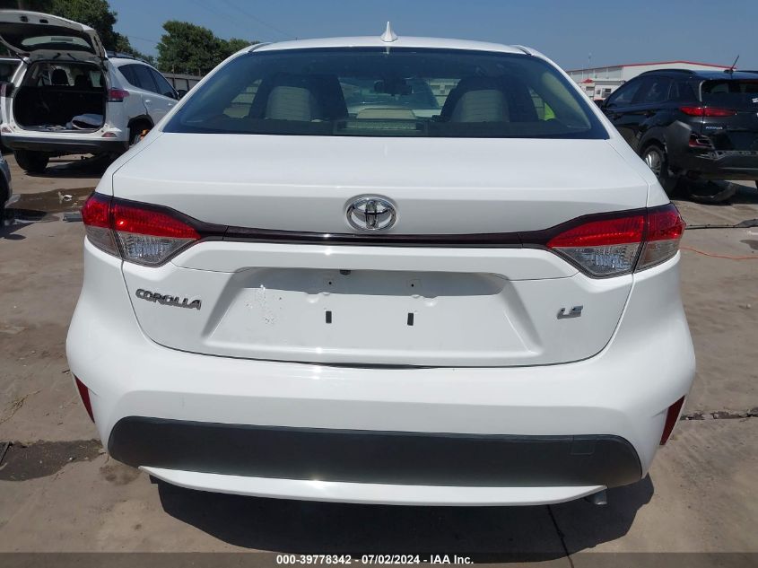 2021 Toyota Corolla Le VIN: JTDEPMAE3MJ122287 Lot: 39778342