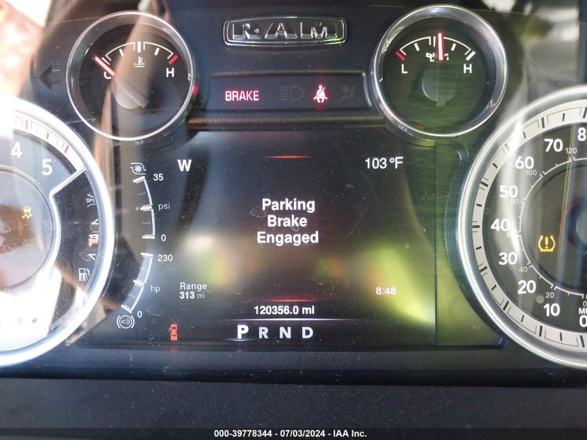 2016 Ram 2500 Laramie VIN: 3C6UR5FL9GG192134 Lot: 39778344