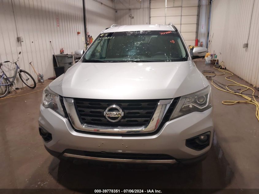 2017 Nissan Pathfinder Sl VIN: 5N1DR2MM9HC655165 Lot: 39778351