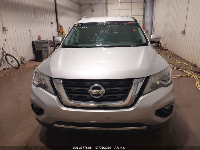 2017 Nissan Pathfinder Sl VIN: 5N1DR2MM9HC655165 Lot: 39778351