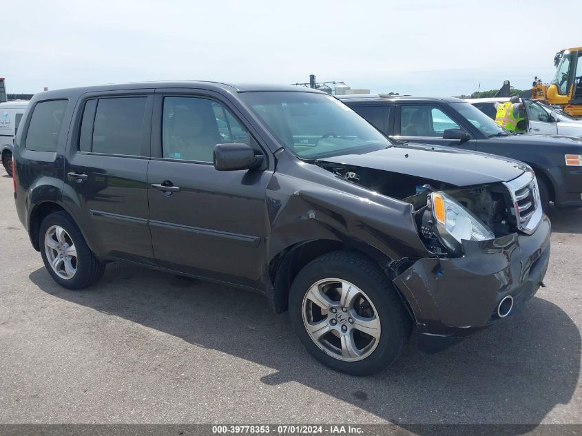 2012 Honda Pilot Ex-L VIN: 5FNYF4H56CB067538 Lot: 39778353