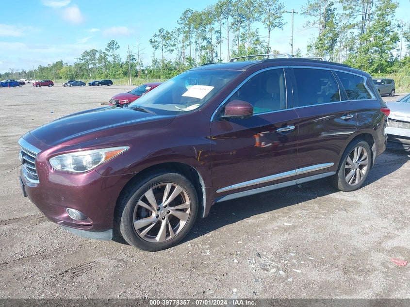 2013 Infiniti Jx35 VIN: 5N1AL0MM7DC338620 Lot: 39778357