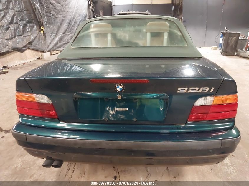 1997 BMW 328Ic VIN: WBABK8329VET97830 Lot: 39778358
