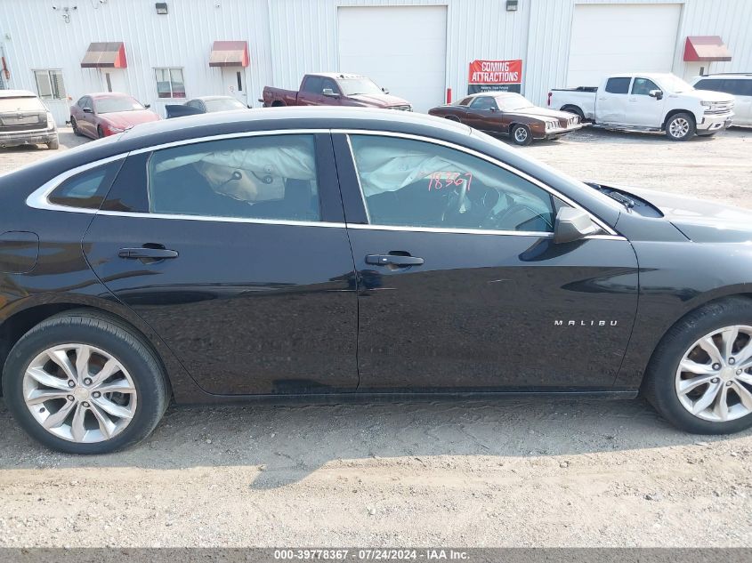 2019 Chevrolet Malibu Lt VIN: 1G1ZD5STXKF156295 Lot: 39778367