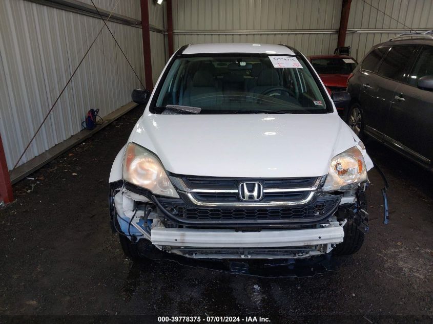 2010 Honda Cr-V Lx VIN: 5J6RE4H36AL011450 Lot: 39778375