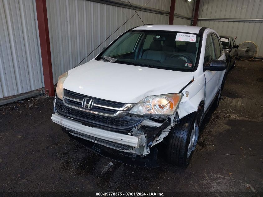 2010 Honda Cr-V Lx VIN: 5J6RE4H36AL011450 Lot: 39778375