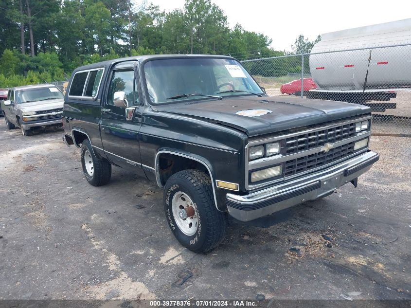 1990 Chevrolet Blazer V10 VIN: 1GNEV18K3LF136067 Lot: 39778376