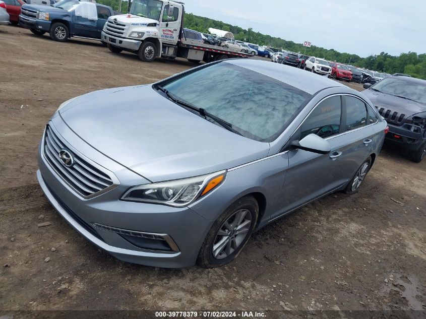 2015 HYUNDAI SONATA SE - 5NPE24AF9FH205595