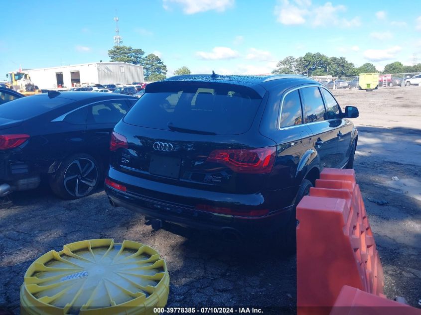 2015 Audi Q7 Premium Plus VIN: WA1LGAFE0FD017703 Lot: 39778385