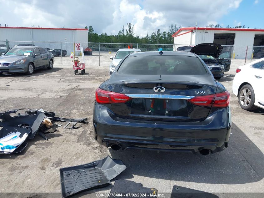 JN1EV7AP8KM541338 2019 Infiniti Q50 3.0T Luxe