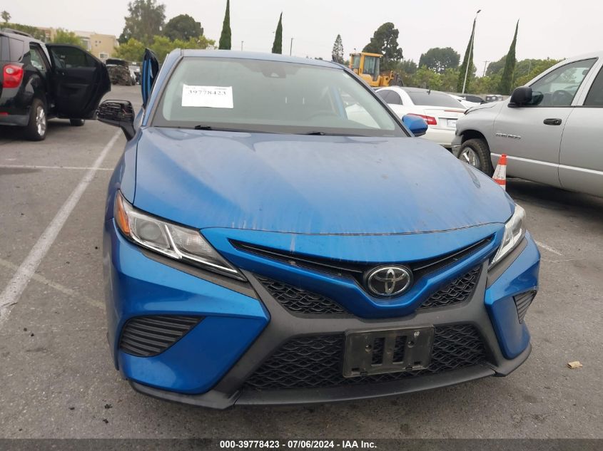 2019 Toyota Camry Se VIN: 4T1B11HK3KU241589 Lot: 39778423