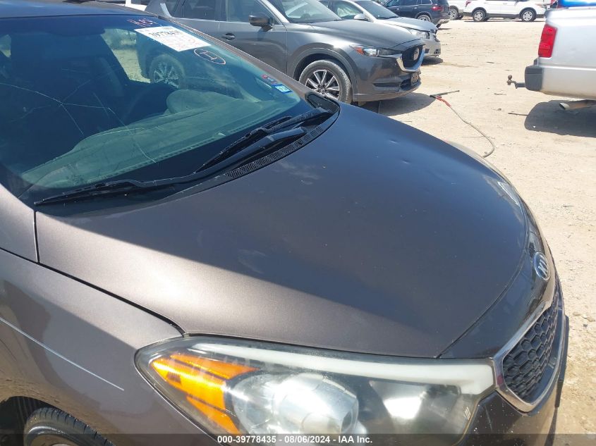 2014 Kia Forte Lx VIN: KNAFX4A63E5174717 Lot: 39778435