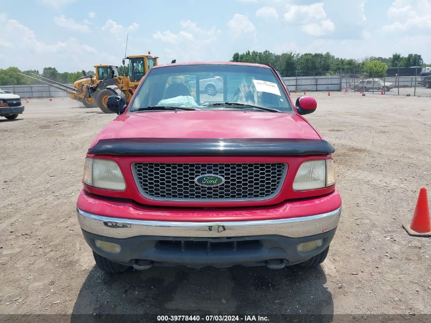 1999 Ford F150 VIN: 1FTRF18W4XNB14312 Lot: 39778440