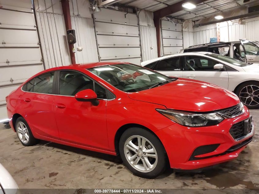 2017 Chevrolet Cruze Lt Auto VIN: 1G1BE5SM9H7186494 Lot: 39778444