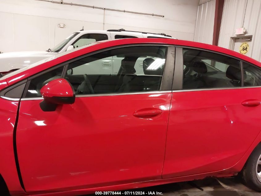 2017 Chevrolet Cruze Lt Auto VIN: 1G1BE5SM9H7186494 Lot: 39778444