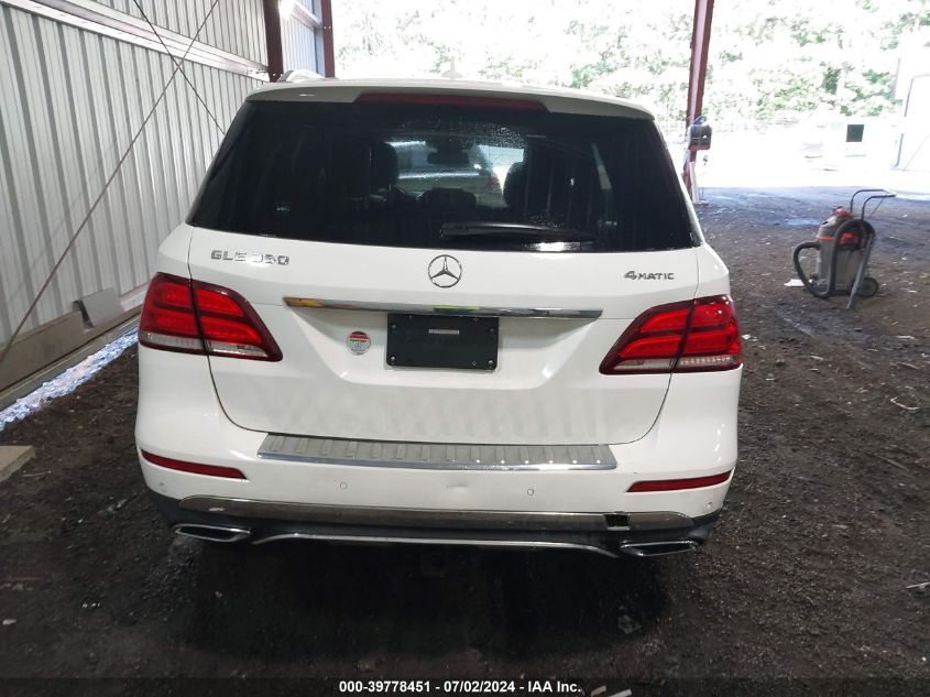 2018 Mercedes-Benz Gle 350 4Matic VIN: 4JGDA5HB8JB020693 Lot: 39778451