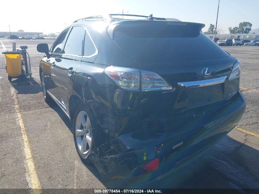 2011 Lexus Rx 350 350 VIN: 2T2ZK1BA0BC059812 Lot: 39778454