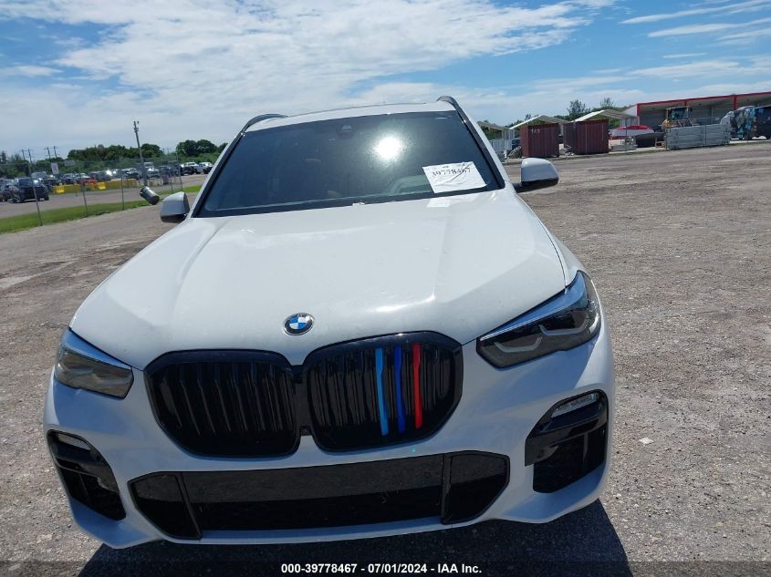 5UXCR4C07M9F61708 2021 BMW X5 Sdrive40I