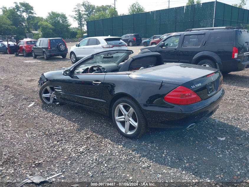 2005 Mercedes-Benz Sl 500 VIN: WDBSK75F75F095782 Lot: 39778487