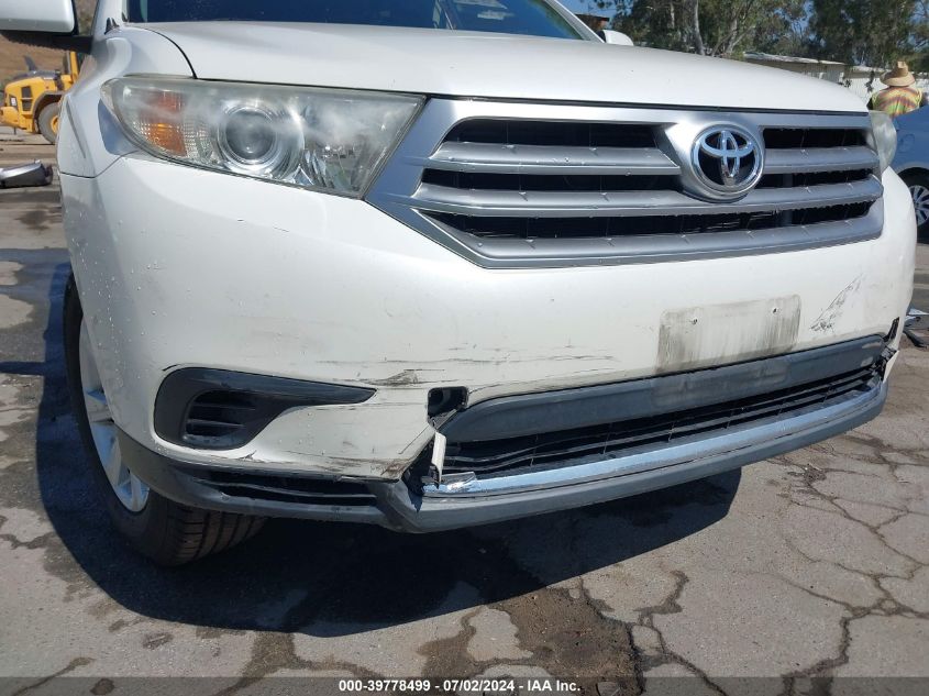 2012 Toyota Highlander VIN: 5TDZA3EH9CS020270 Lot: 39778499