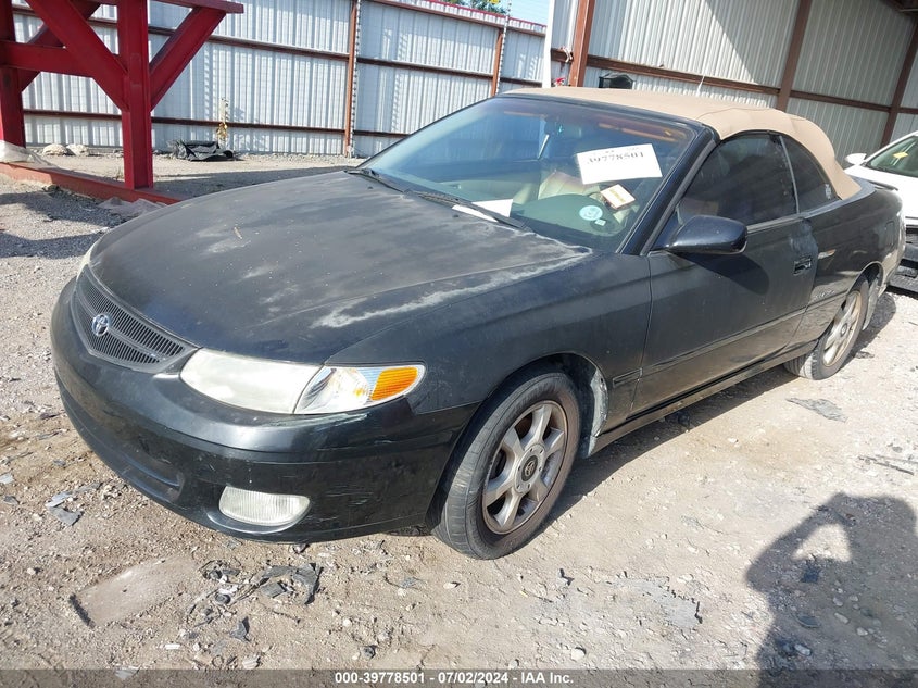 2001 Toyota Camry Solara Se/Sle VIN: 2T1FF28P61C477657 Lot: 39778501