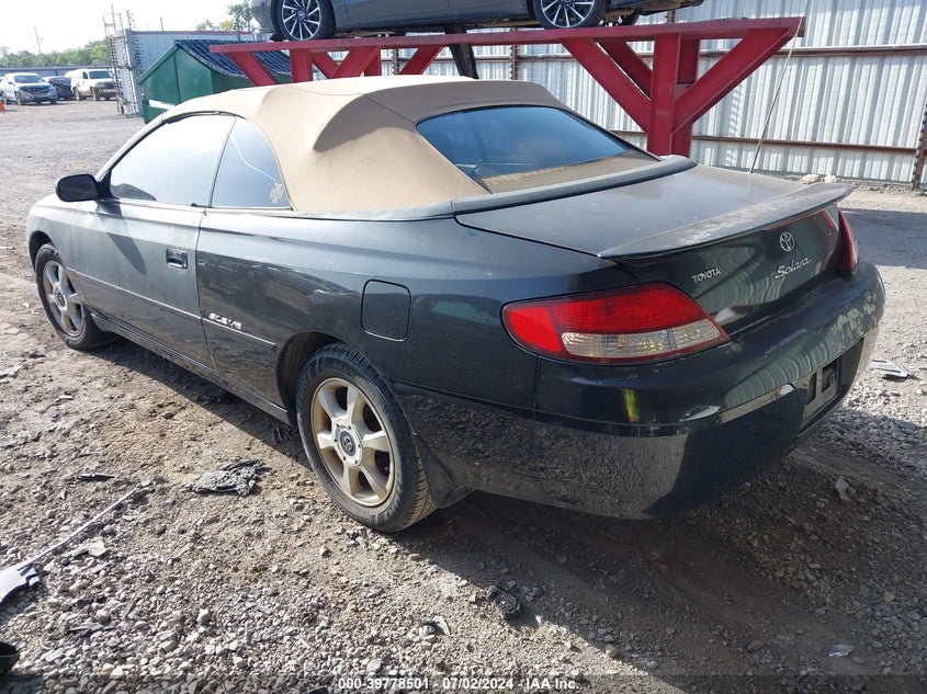 2001 Toyota Camry Solara Se/Sle VIN: 2T1FF28P61C477657 Lot: 39778501