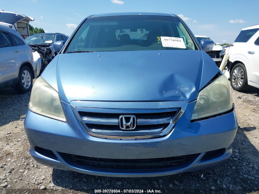 2006 Honda Odyssey Ex-L VIN: 5FNRL38746B120900 Lot: 39778504