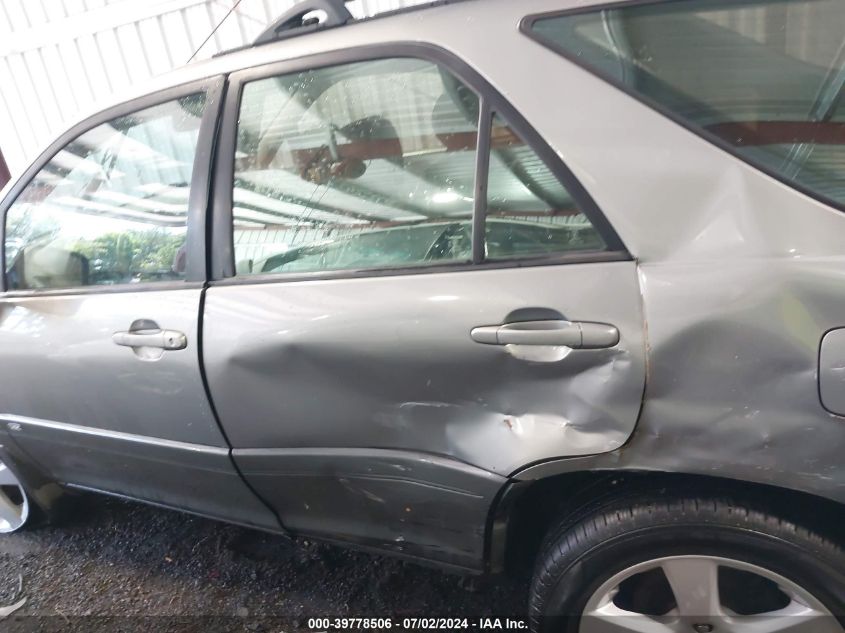 2002 Lexus Rx 300 VIN: JTJHF10U520278600 Lot: 39778506