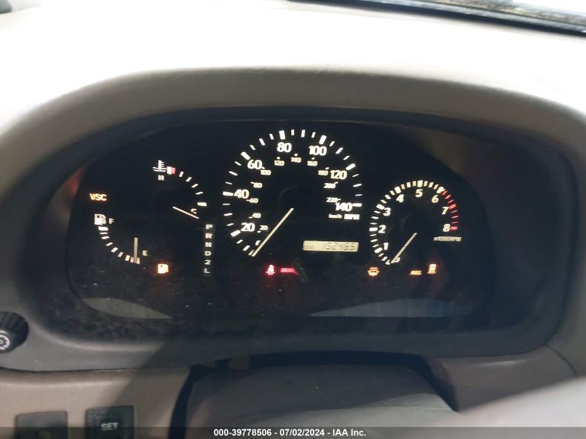 2002 Lexus Rx 300 VIN: JTJHF10U520278600 Lot: 39778506