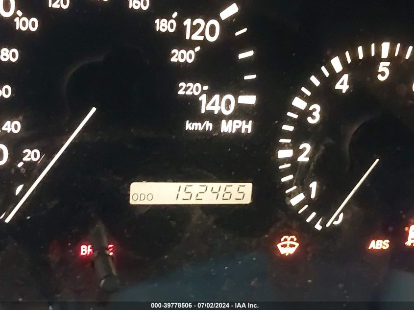 2002 Lexus Rx 300 VIN: JTJHF10U520278600 Lot: 39778506