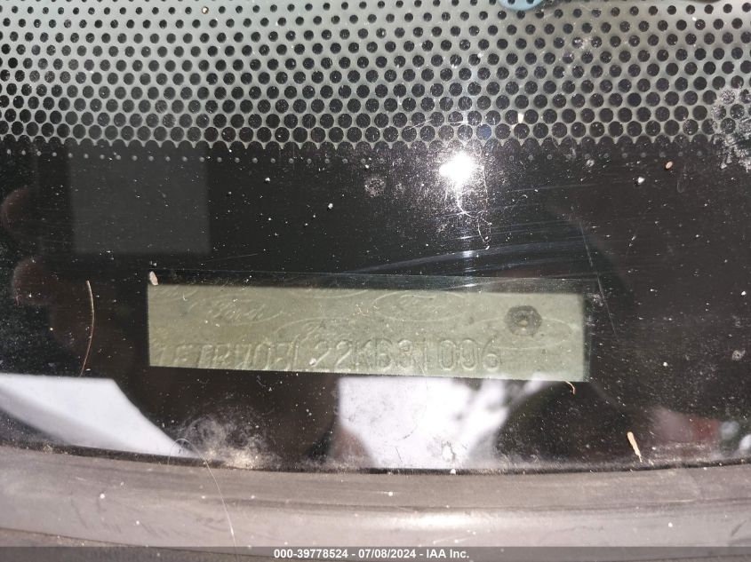 2002 Ford F-150 Lariat/Xlt VIN: 1FTRW08L22KB31006 Lot: 39778524