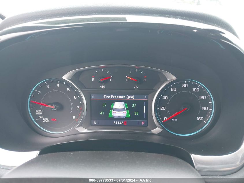 2021 Chevrolet Traverse Fwd Lt Cloth VIN: 1GNERGKW6MJ190562 Lot: 39778533