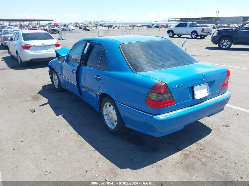 1998 Mercedes-Benz C 280 VIN: WDBHA29G3WF685692 Lot: 39778545