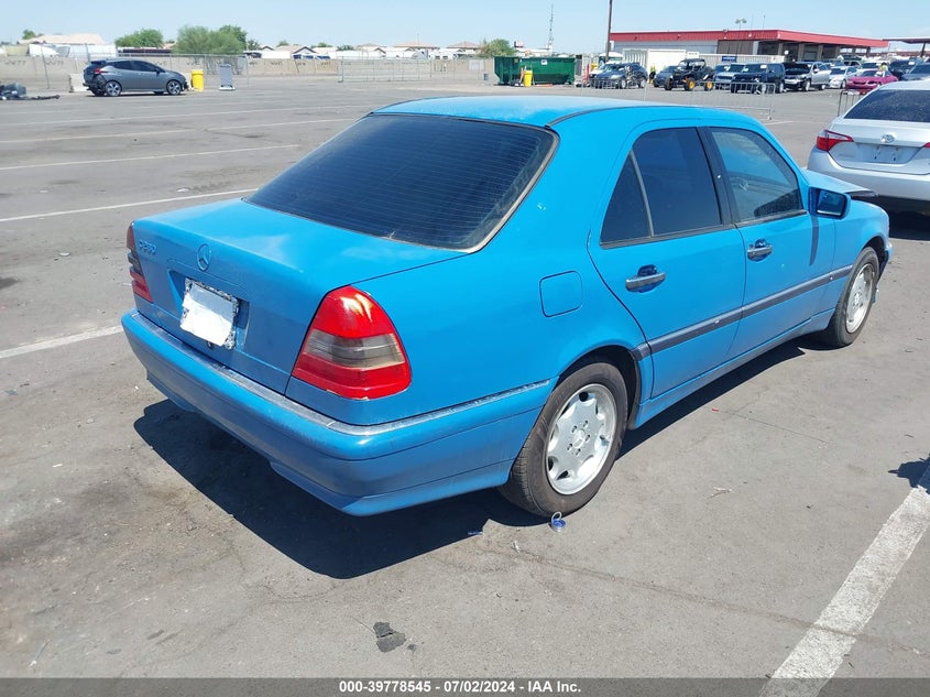 1998 Mercedes-Benz C 280 VIN: WDBHA29G3WF685692 Lot: 39778545