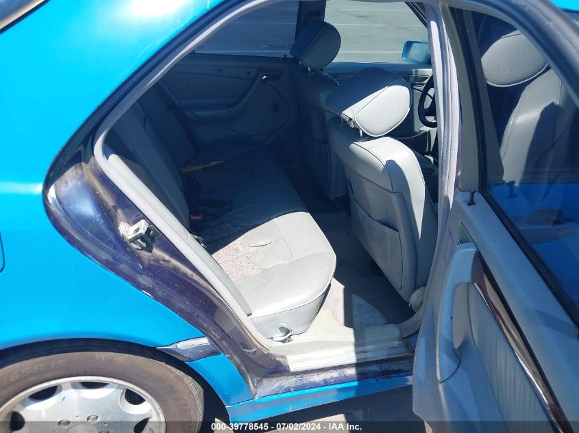 1998 Mercedes-Benz C 280 VIN: WDBHA29G3WF685692 Lot: 39778545