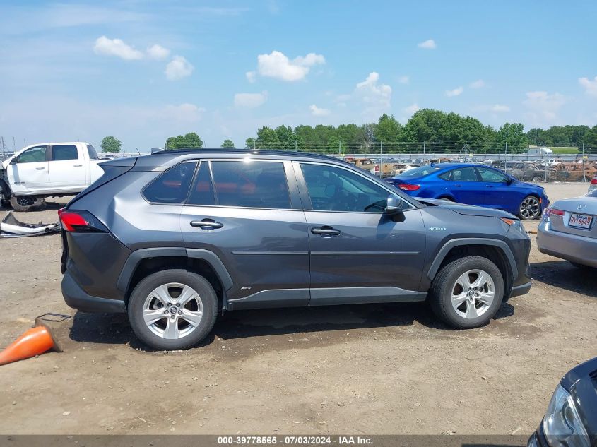 2020 Toyota Rav4 Hybrid Le VIN: 2T3MWRFVXLW046622 Lot: 39778565