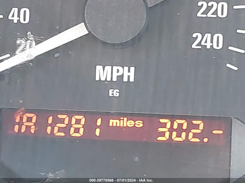 1997 BMW 328Ic VIN: WBABK8328VET97253 Lot: 39778566