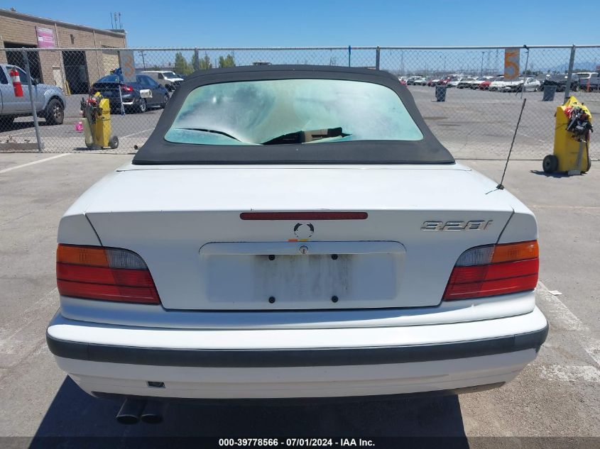 1997 BMW 328Ic VIN: WBABK8328VET97253 Lot: 39778566